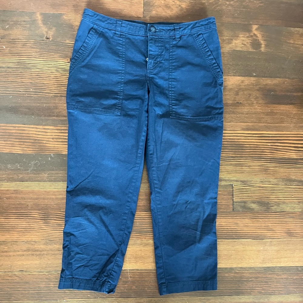 Patagonia Chino Capri pants size 4 Navy